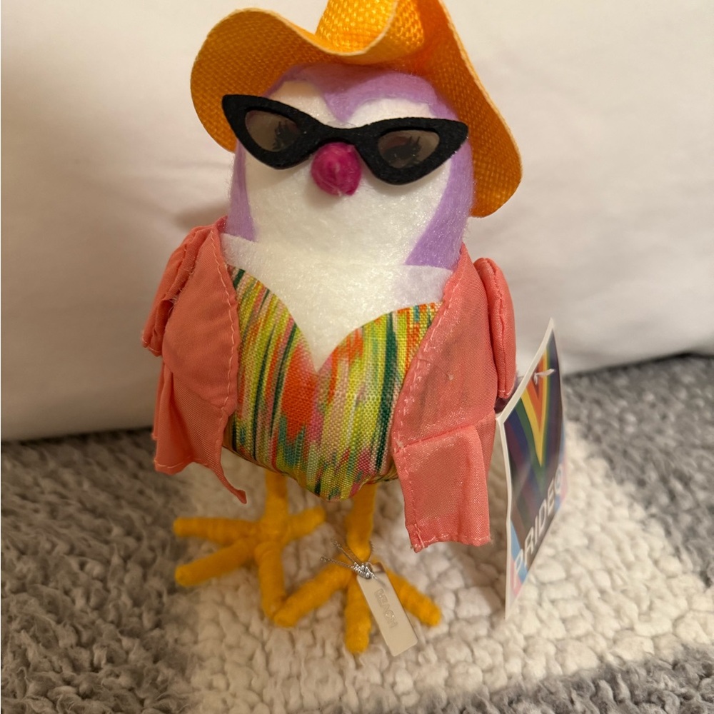 Target Featherly Friends Bird - Pride 2024 - Beach NWT